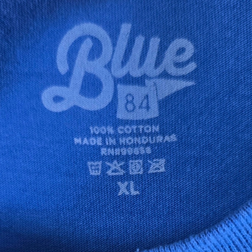 Blue 84 Duke‎ Baseball T-Shirt Mens XL Blue Sporty 2024 ACC Champions Tee - Picture 2 of 5